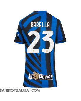 Inter Milan Nicolo Barella #23 Tricou Fotbal Replică 2024-25 Femei Acasa